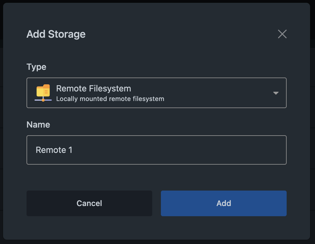 filesystem