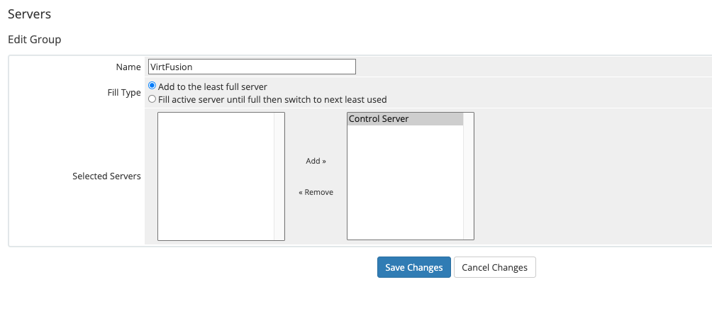 servers
